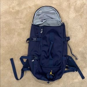 michigan jordan backpack